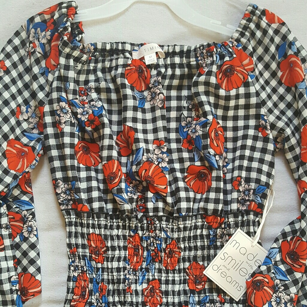 Off the shoulder blouse top